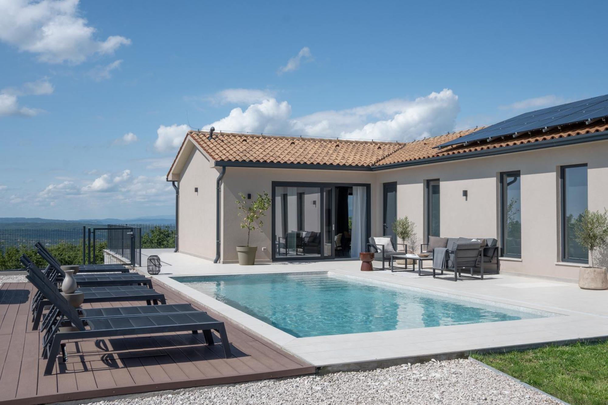 Villa Tonka With Jacuzzi Sauna And Private Pool Labin (Istria) Exterior foto