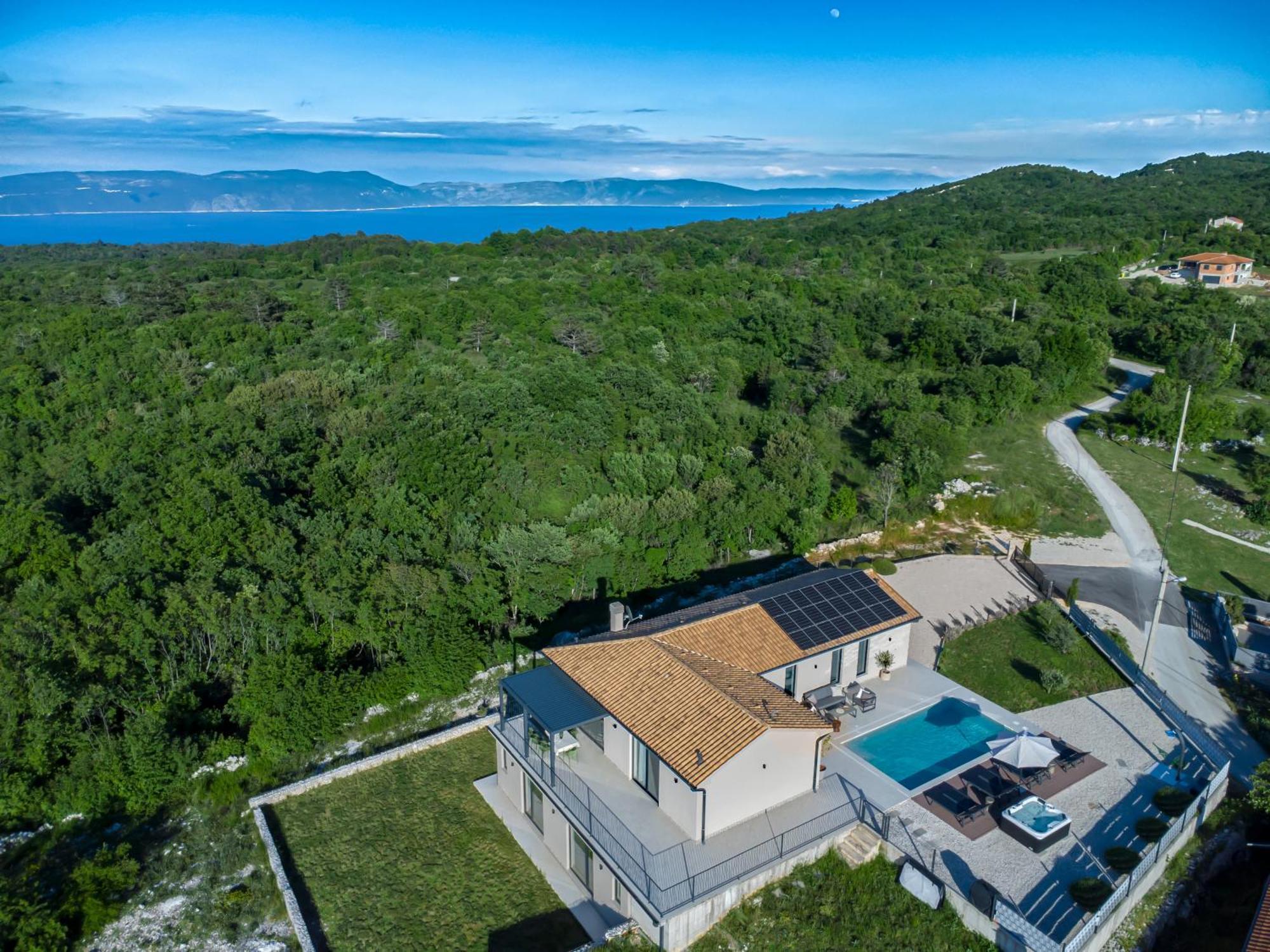 Villa Tonka With Jacuzzi Sauna And Private Pool Labin (Istria) Exterior foto