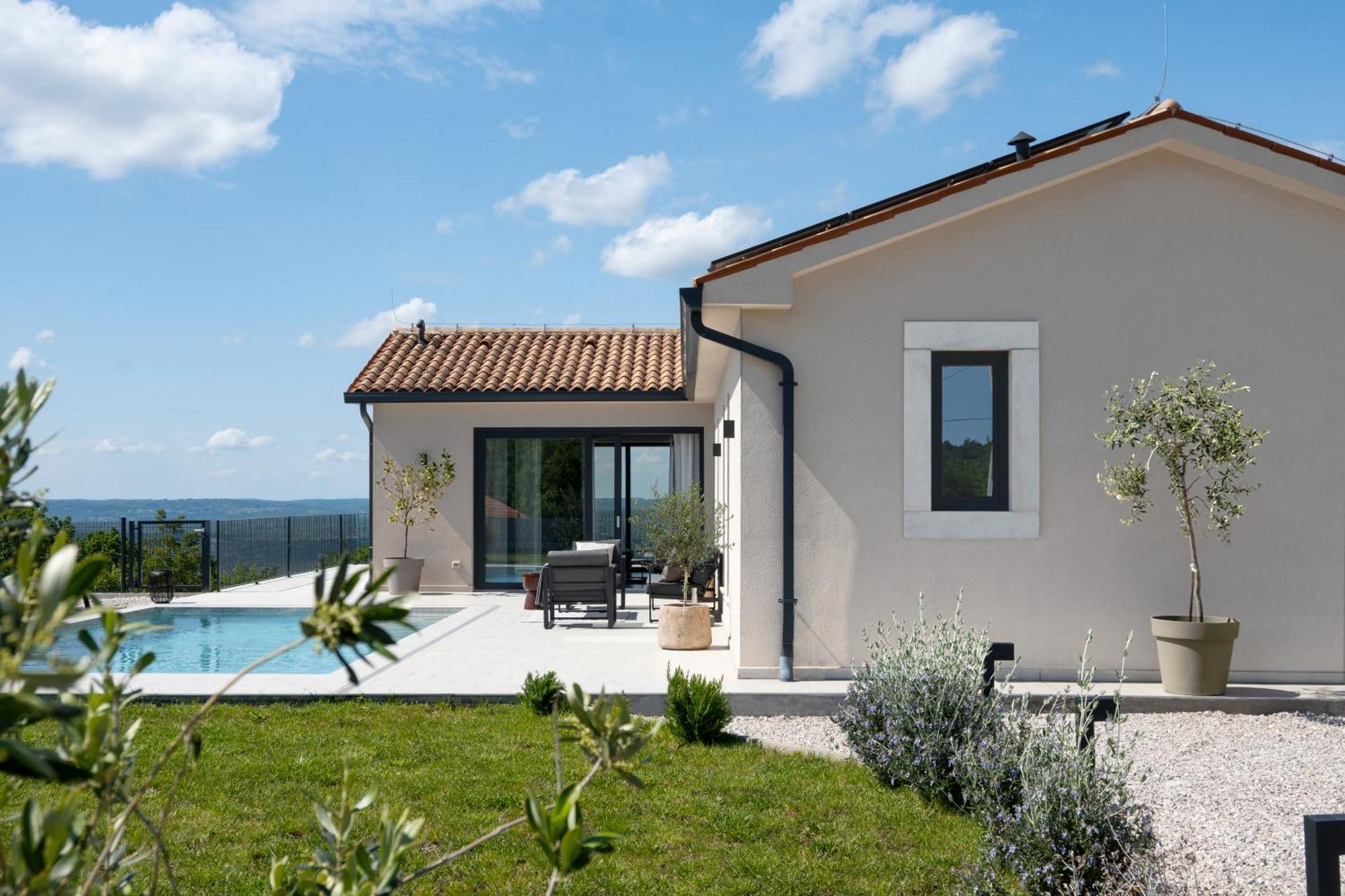 Villa Tonka With Jacuzzi Sauna And Private Pool Labin (Istria) Exterior foto